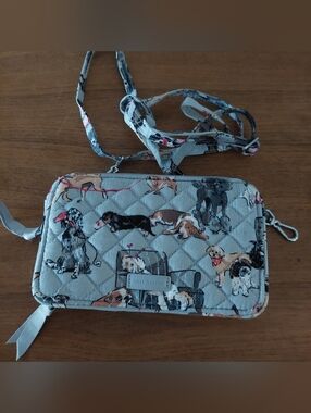 Vera bradley Crossbody Dog wallet Best In Show Dog Show